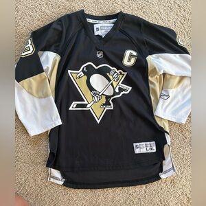 VTG Reebok NHL Y L/XL Pittsburgh Penguins Sidney‎ “The Kid” Crosby Hockey Jersey